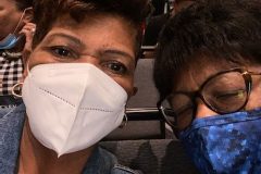 Chapter Member left Terri Ivory and Etha Westbrook Attending Opening Ceremony